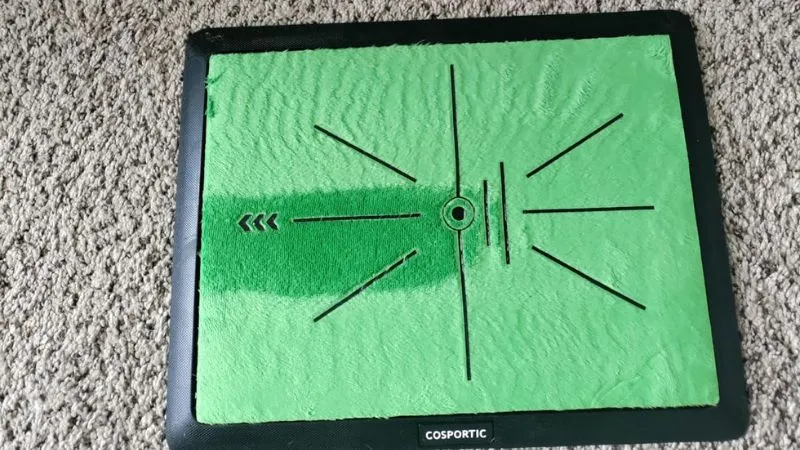 Indoor practice setup