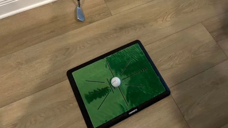 Outdoor practice setup