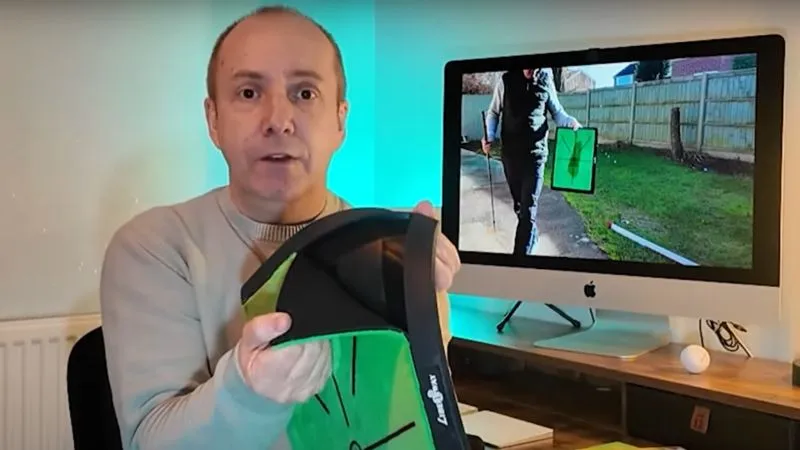 Indoor practice setup